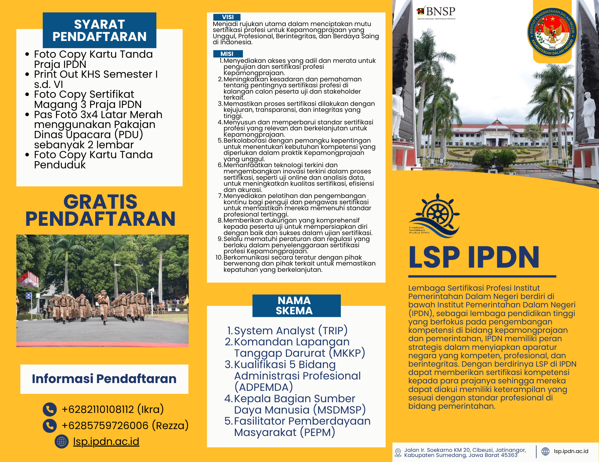Brosur Pendaftaran