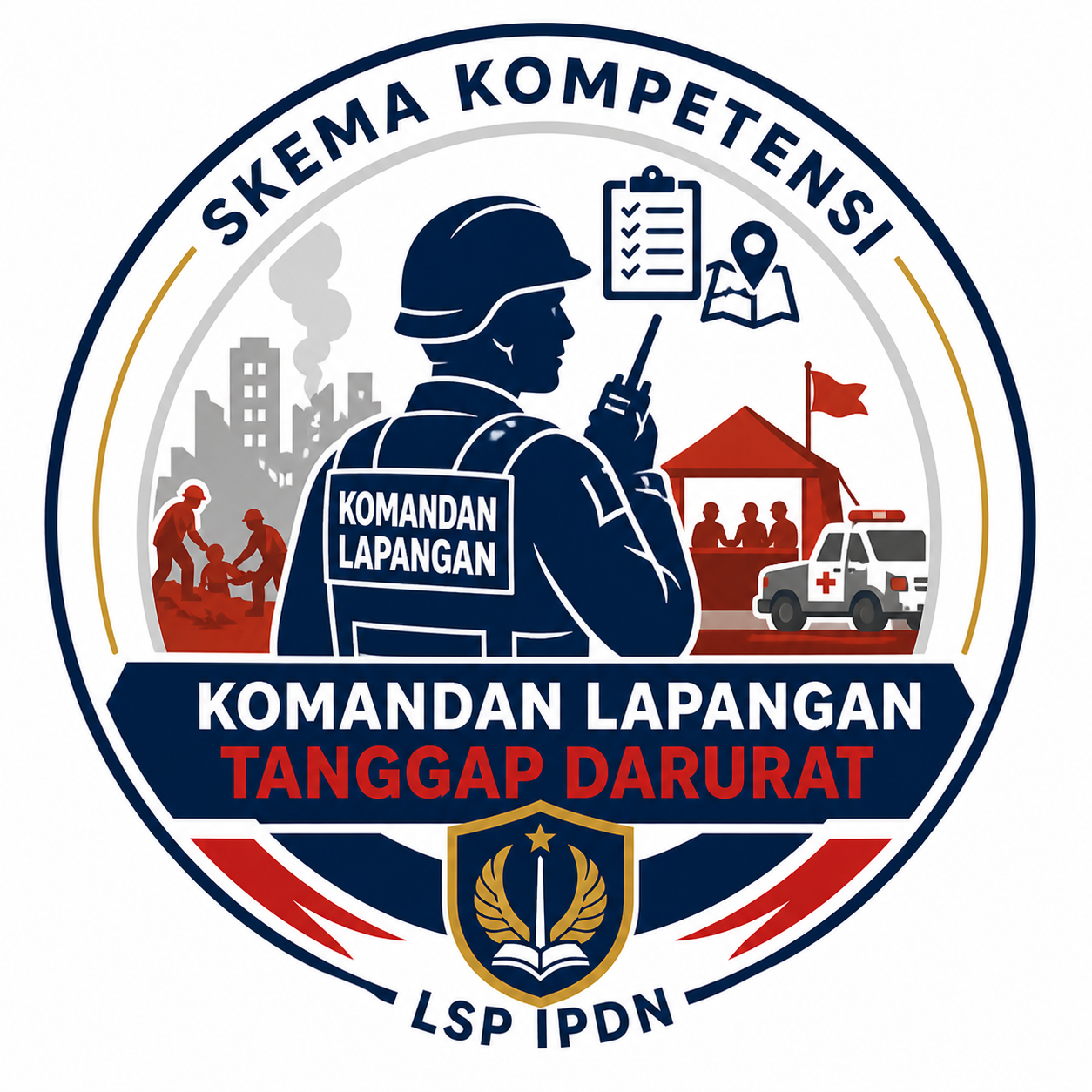 Skema Komandan Lapangan Tanggap Daruat